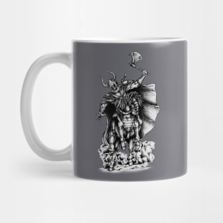 Warrior Skull - Files Mug